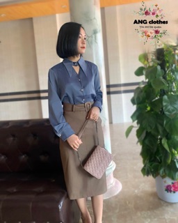 Áo sơ mi lụa cao cấp hè thu 2020 - 3 màu cực sang
