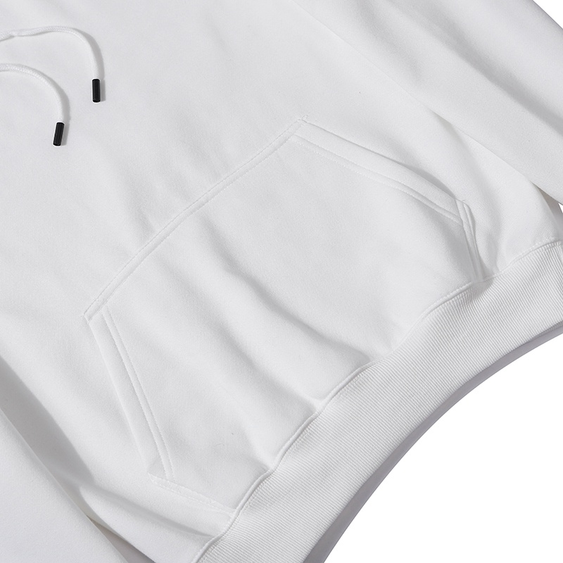 Áo hoodie cotton tay dài thêu họa tiết trái tim CDG