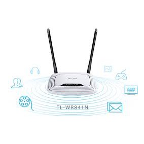 Router WiFi Tplink 841N chuẩn N tốc độ 300Mbps - 2 Anten Model: WR841N (Hãng phân phối chính thức)