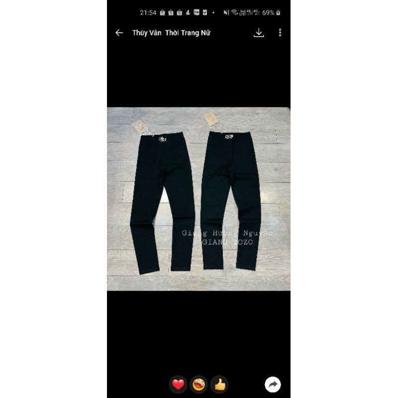 Quần legging umi hàn co giãn 4 chiều
