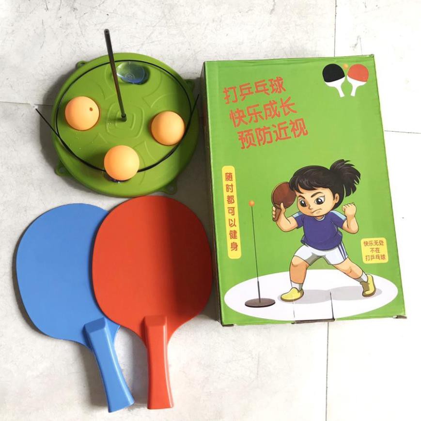 Bộ đồ chơi bóng bàn phản xạ cho bé , Bộ sản phẩm bóng bàn phản xạ