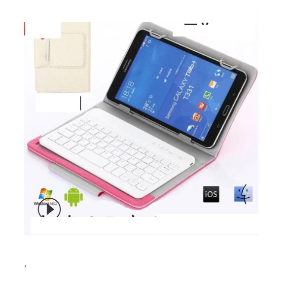 Bao da kiêm bàn phím cho điện thoại, máy tính bảng 6 in, 8 in, 10 in - Hàng nhập khẩu | BigBuy360 - bigbuy360.vn