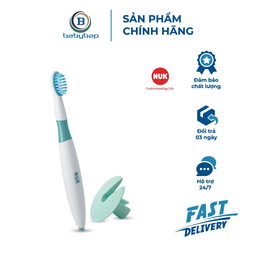 Bàn Chải NUK Phù Hợp Với Bé Từ 12 Tháng Trở Lên