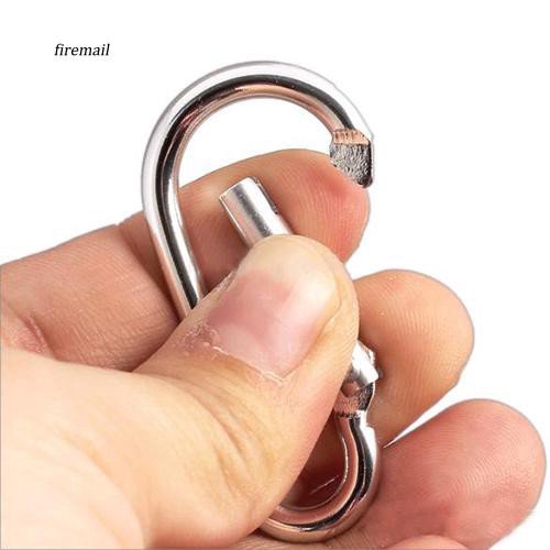 Set 20 Móc Lò Xo Bằng Nhôm Đa Năng Tiện Dụng Khi Chơi Thể Thao