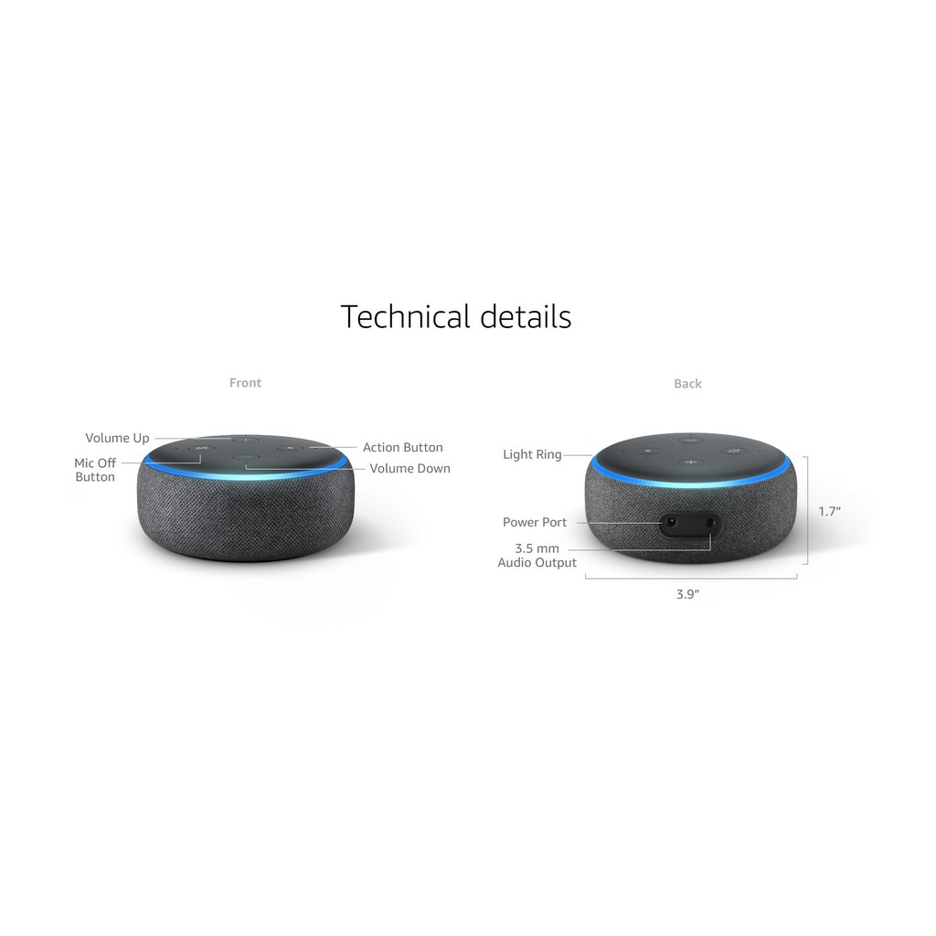 Loa Thông Minh Amazon Echo Dot 3