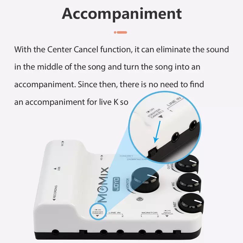 [Chính hãng] Joyo Momix Portable Mixer - Card âm thanh di động (Live/Recording Sound Card Tutorial)