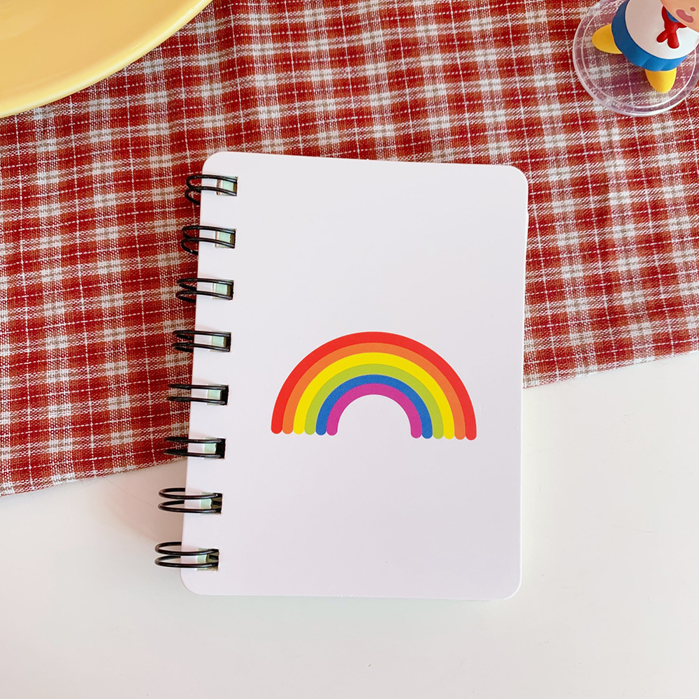 Sổ Tay Họa Tiết Hoạt Hình Dễ Thương Phong Cách Hàn Quốc