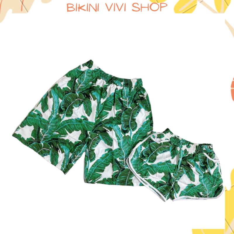 Quần Đôi Đi Biển, Đồ Đôi Đi Biển Nam Nữ, Cặp Quần Họa Tiết Sặc Sỡ Nhiều Mẫu (Kèm Ảnh Thật)