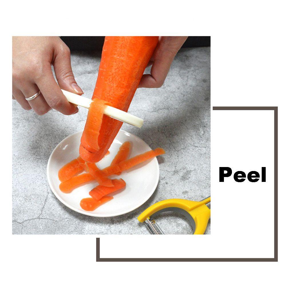 Dụng Cụ Gọt Vỏ Khoai Tây 3 Trong 1 1 Điểm 3 Điểm