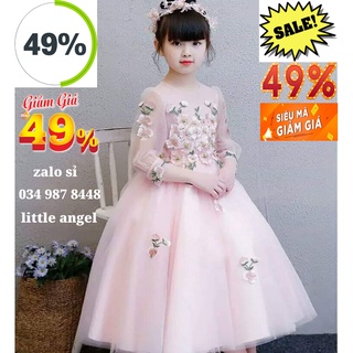 (🔥HÓT🔥) Đầm cho bé gái , Váy cho bé gái , Đầm công chúa bé gái , Váy bé gái cực xinh sang chảnh 9kg - 40kg 🎁