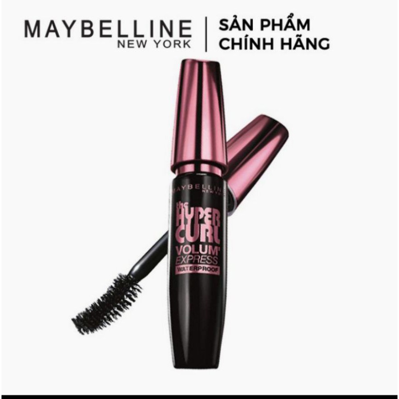 [CHÍNH HÃNG] Mascara Maybelline Volum’ Express Hyper Curl 9.2ml Siêu Dày Và Dài Mi PM705