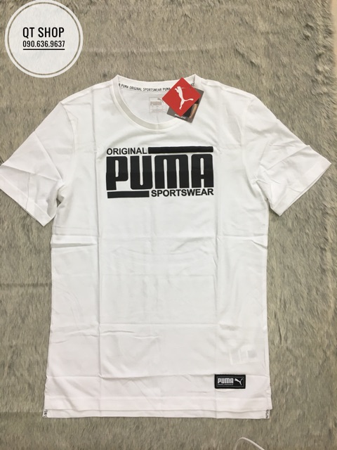 Áo thun Puma size S - Nam dưới 70kg (hàng Auth.)