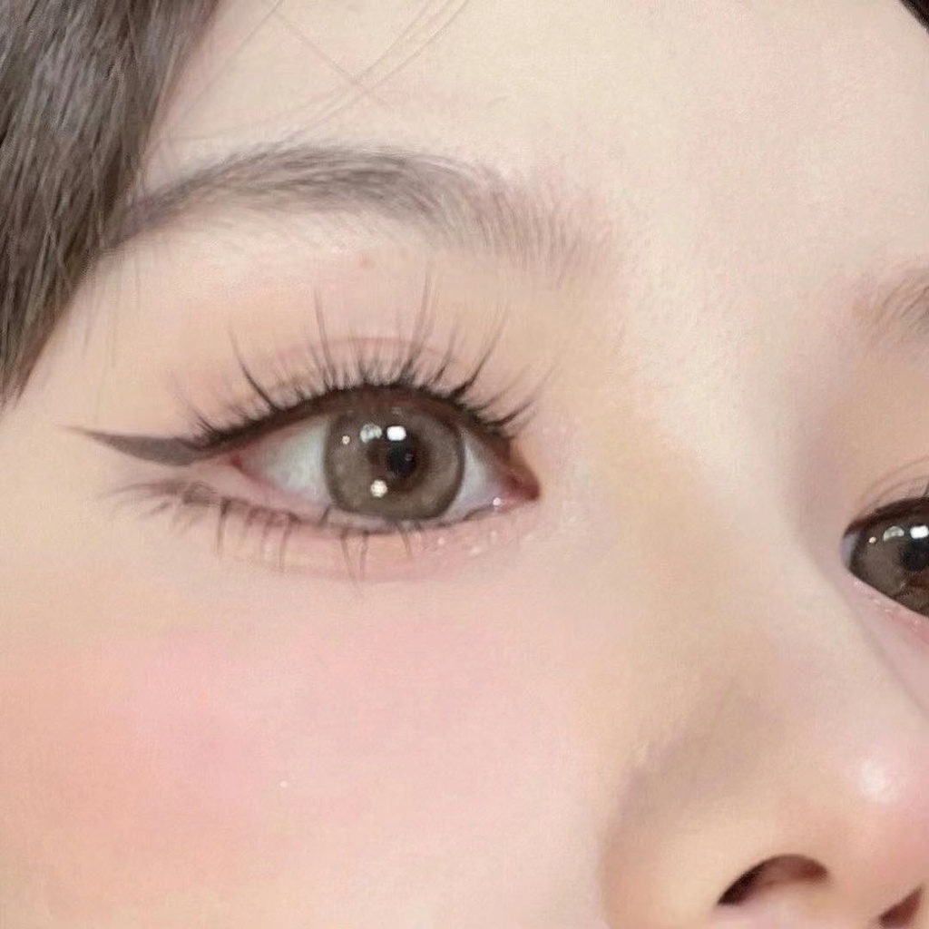 Lông Mi Giả Ngắn Siêu Mềm Tự Nhiên Bằng Lông Vũ Màu Đen Tự Nhiên Size 0.03 SX09