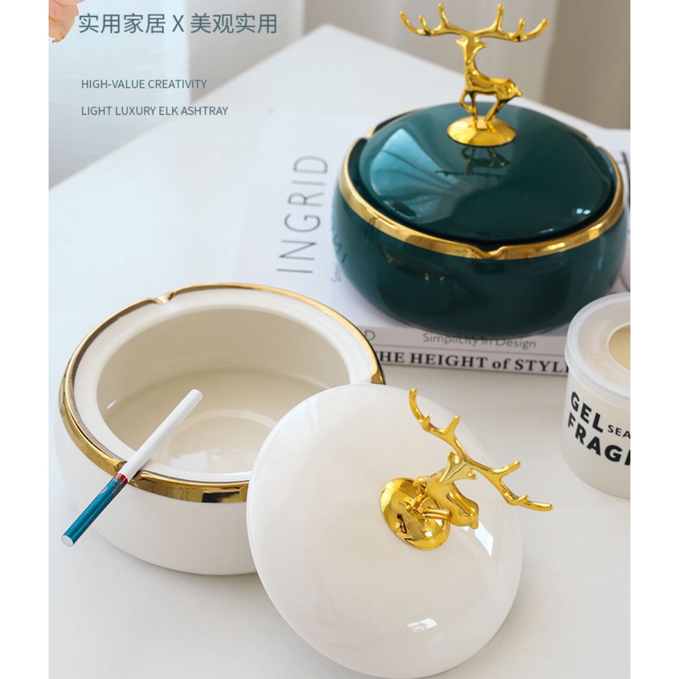 gạt tàn cao cấp. gạt tàn thuốc lá bằng sứ cao cấp.