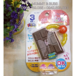 Miếng cắn răng hình thỏi kẹo Choco Toyroyal 3237
