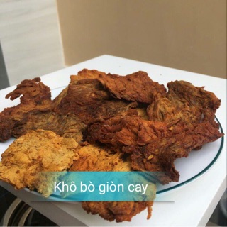 Khô bò giòn cay
