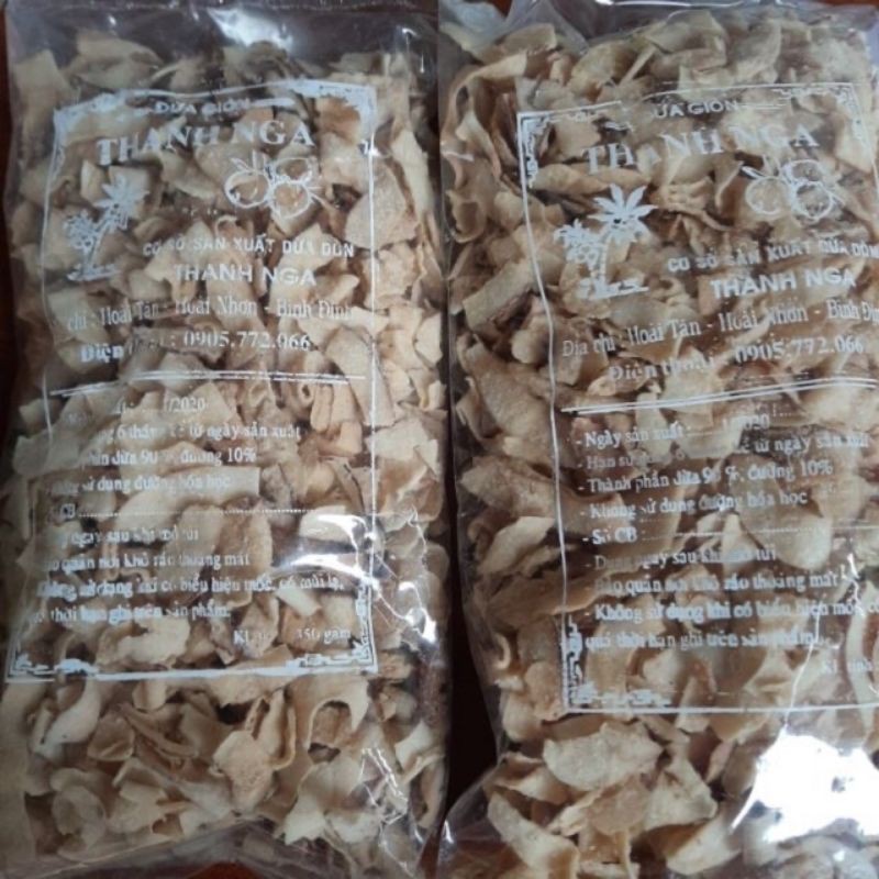 Dừa khô sấy giòn