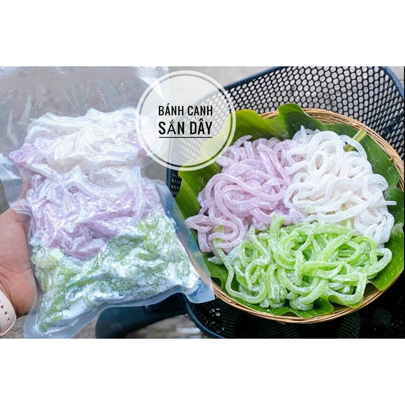 Thạch sắn dây 500g loại sợi nấu chè, bánh canh, trà sữa