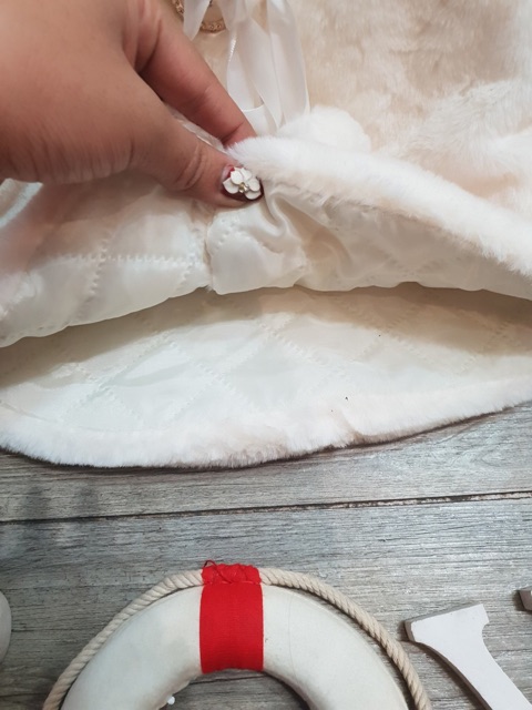 Áo choàng lông cao cấp cho bé