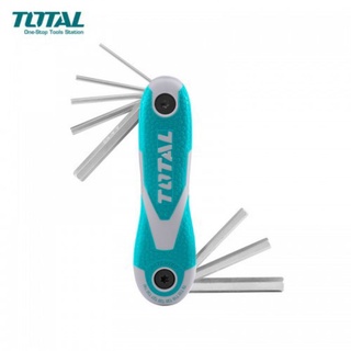 Bộ 8 chìa lục giác xếp total 2-8mm model: tht1061826