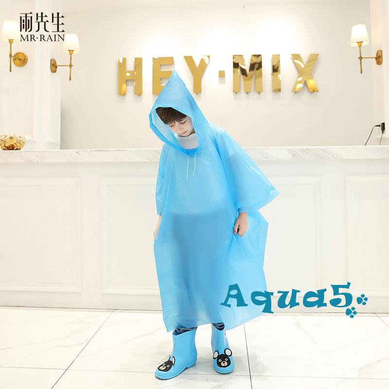 Áo mưa họa tiết hoạt hình xinh xắn cho bé gái