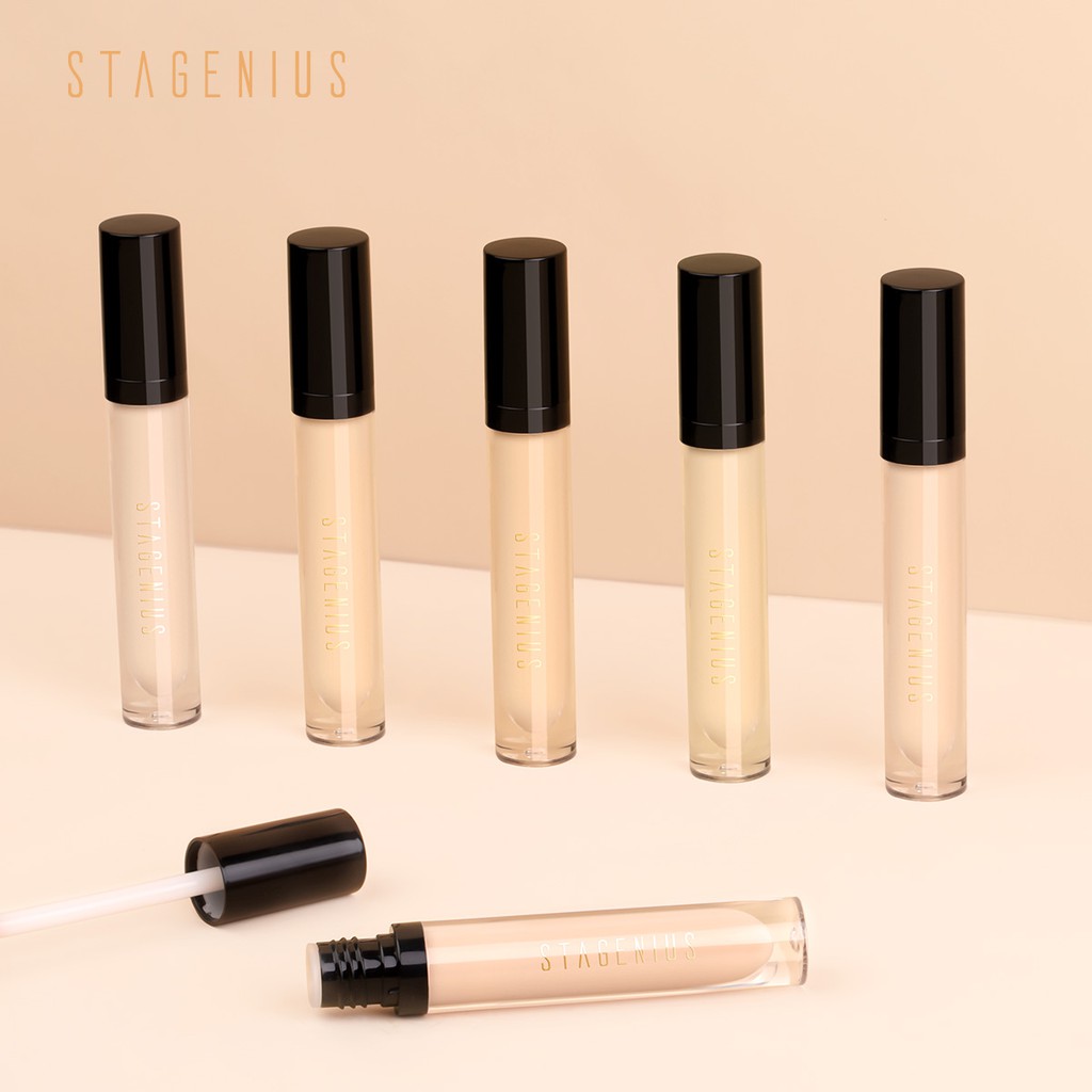 STAGENIUS Kem Che Khuyết Điểm Chống Thấm Nước 24.9g Lâu dài tự nhiên