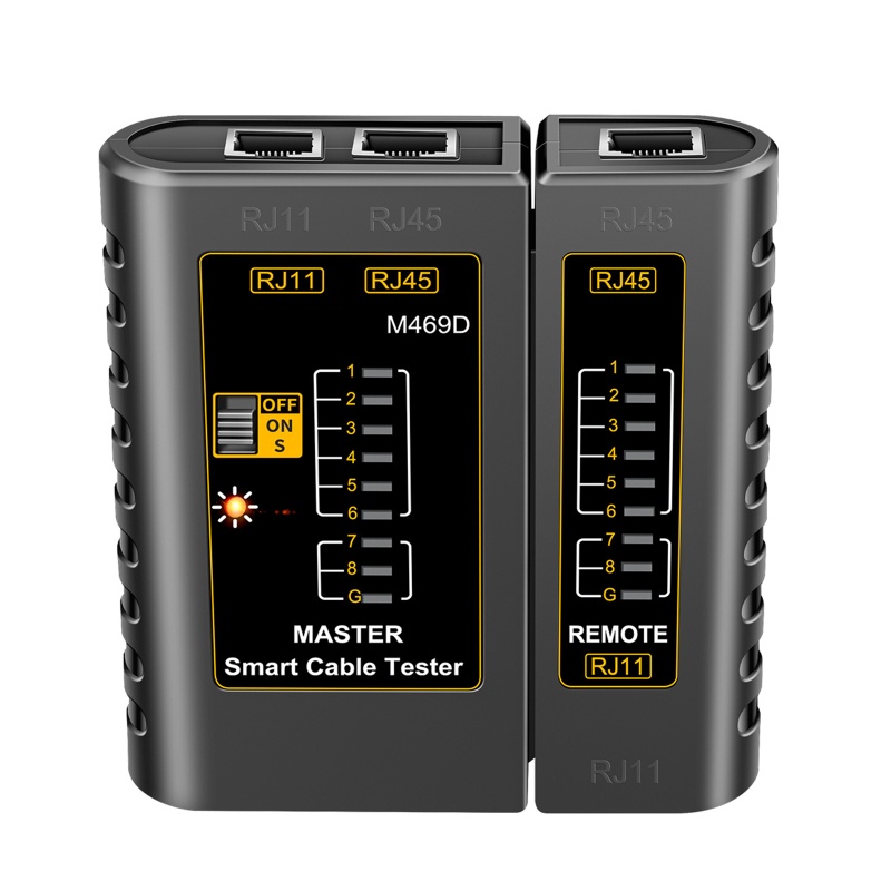 Dụng Cụ Kiểm Tra Sửa Chữa Dây Cáp Mạng Đa Năng RJ45 Lan RJ45 + Rj11