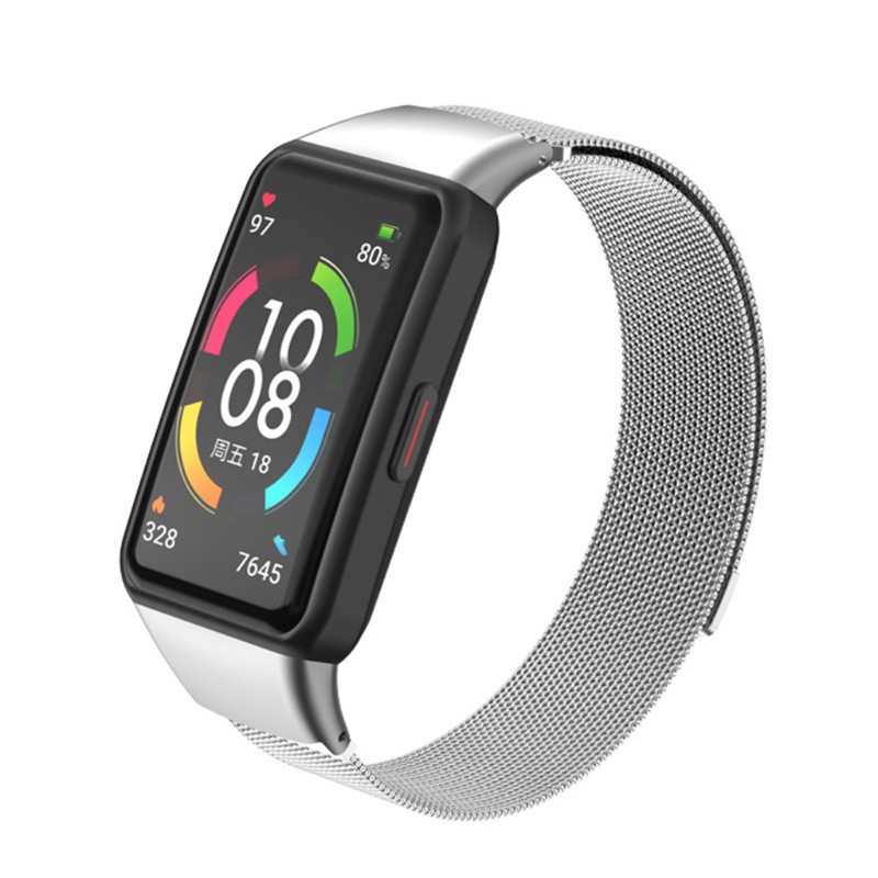 Dây Đeo Kim Loại Cho Đồng Hồ Thông Minh Honor Band 6 Tiện Dụng