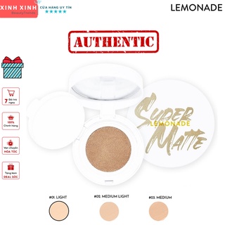 Phấn nước siêu kiềm dầu Lemonade Supermatte Cushion 15g
