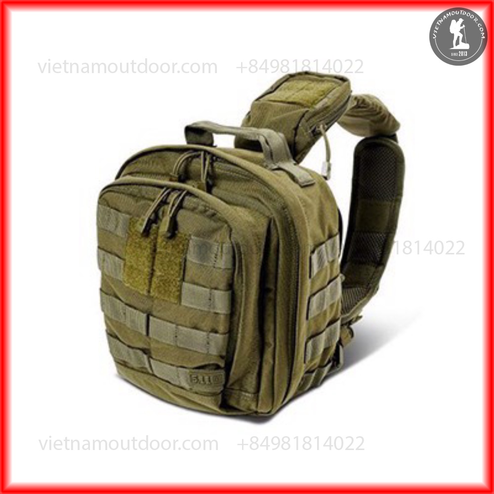 Túi đeo chéo 5.11 Tactical  Moab 6, balo 511 dùng như  balo chiến thuật - balo tactical ⚡️ [ HÀNG XUẤT DƯ ]