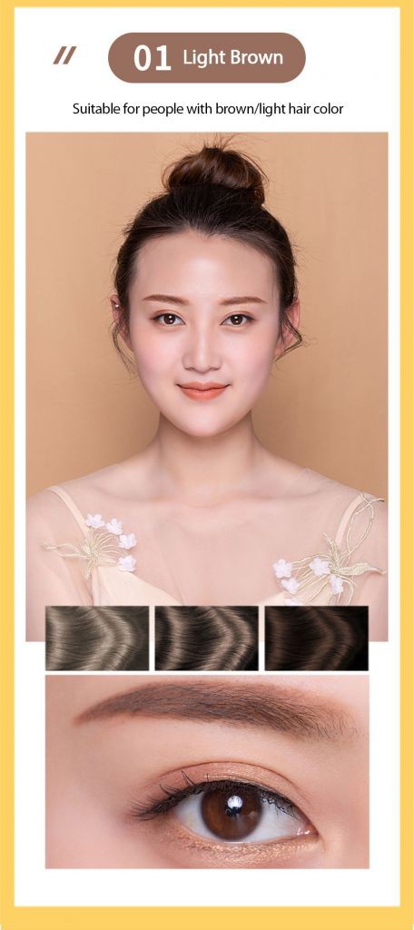 (Hàng Mới Về) Kem Trang Điểm Lông Mày Tự Nhiên Chống Mồ Hôi Không Dễ Nhòe | BigBuy360 - bigbuy360.vn