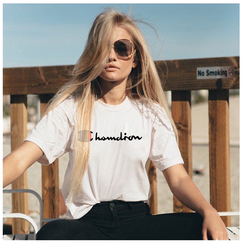 Men's T-shirts Short Sleeve Printed Letter Champion | BigBuy360 - bigbuy360.vn