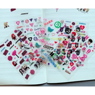 Sticker Kpop mẫu mới
