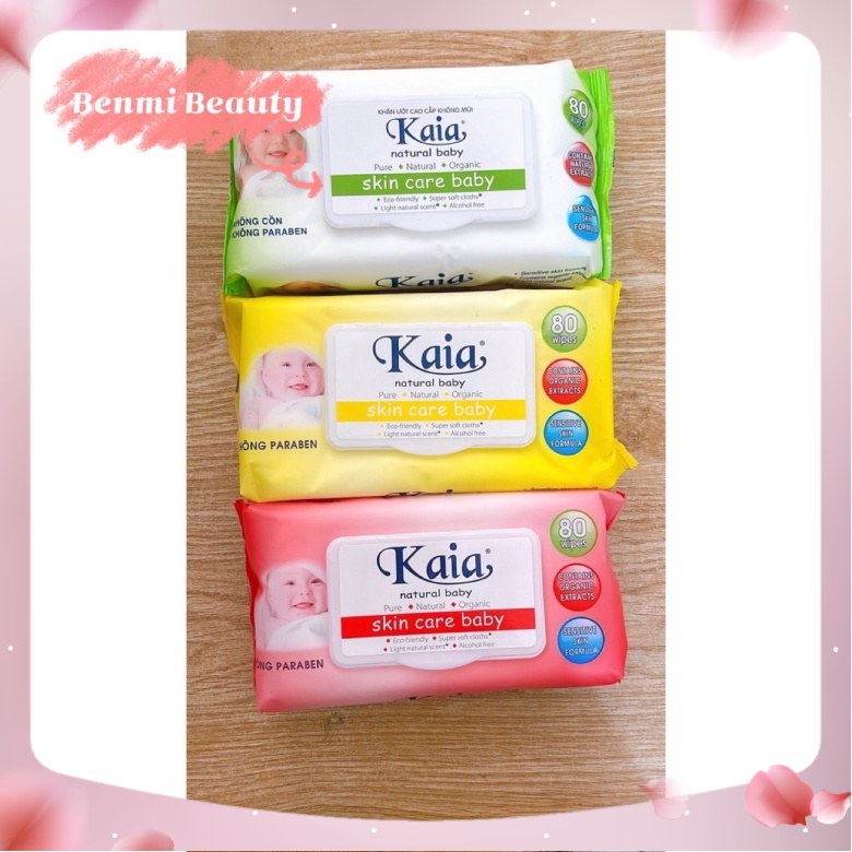 Khăn ướt cao cấp KAIA-M80