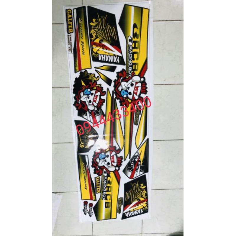 tem rời sirius racing boy