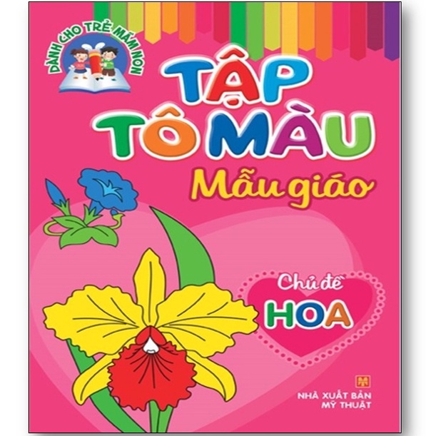 Sách - Combo Tập Tô Màu Mẫu Giáo ( Túi 8 Cuốn)