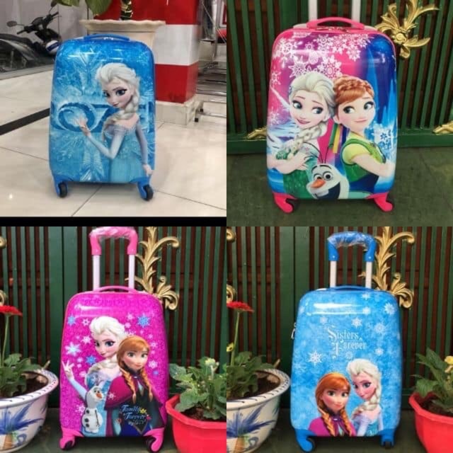 Vali kéo size 18 cho bé in 2 mặt cao cấp