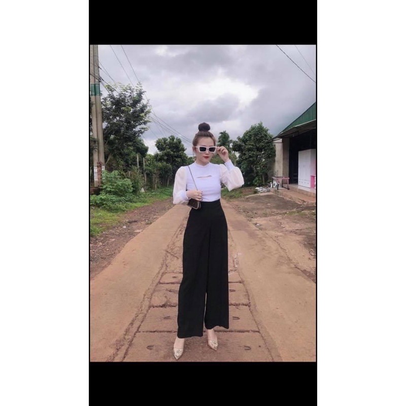 QUẦN ỐNG RỘNG NỮ ✅HÀNG CAO CẤP-MẶC LÀ XINH✅QUẦN TÂY ĐEN CÔNG SỞ ỐNG SUÔNG  SIÊU TÔN DÁNG👉CÓ VIDEO-KÈM ẢNH THẬT👈 | BigBuy360 - bigbuy360.vn