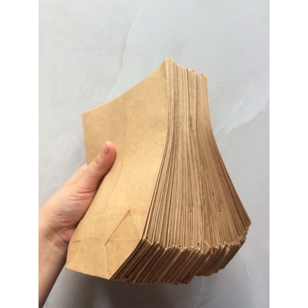 Combo 50 túi Kraft Nhật 13 x 18 cm