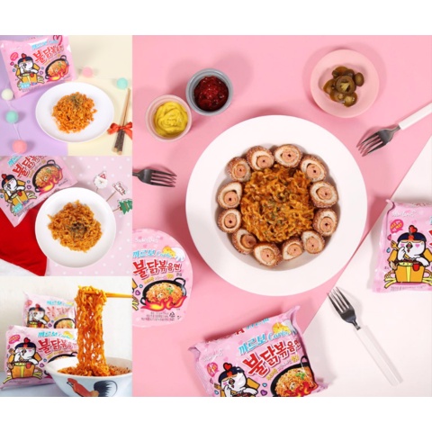 Mì cay, mì tương đen Hàn Quốc đủ vị