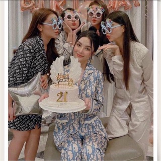 PYJAMA DÀI LỤA XƯỢC CAO CẤP