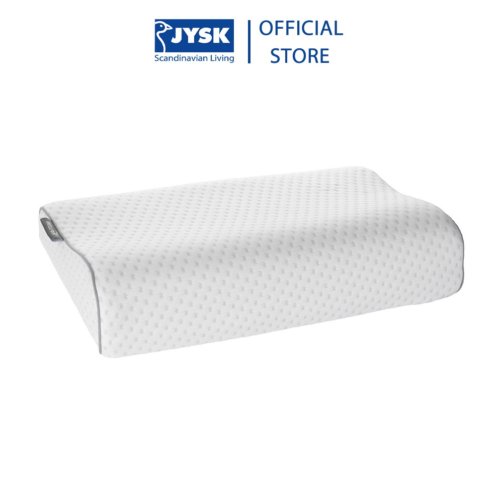 Ruột gối | JYSK Wellpur Sogn | mút hoạt tính | 30x50x12/9cm