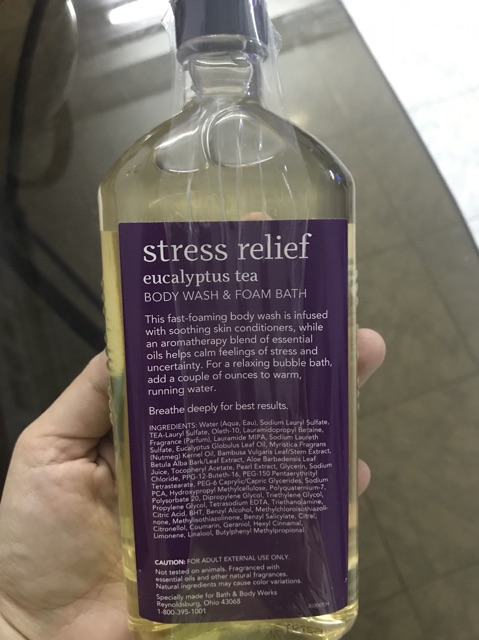 Sữa tắm thư giãn như Spa Stress Relief 295ml