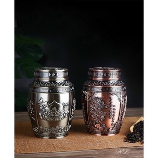 Hộp đựng chè hoa văn mẫu mới