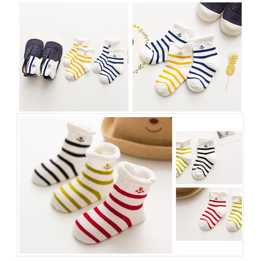 Vớ Cotton 3 Trong 1 Xinh Xắn Cho Bé