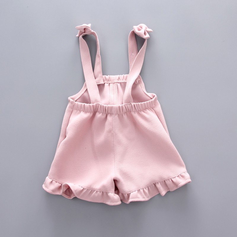 Bộ đồ áo thun + quần đùi kẻ sọc bằng cotton cho bé vào mùa hè