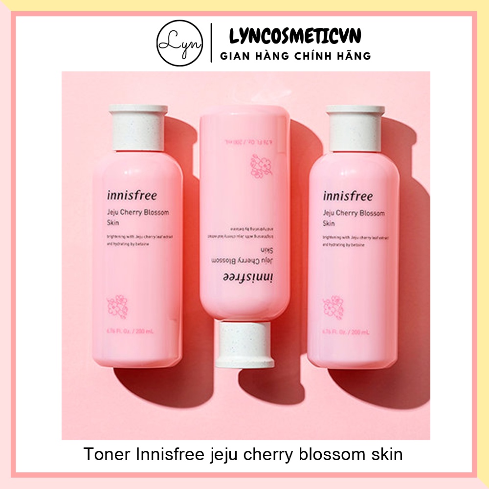Toner  dưỡng trắng Jeju Cherry Blossom Skin