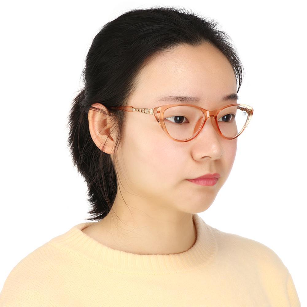YVE +1.0~+4.0 Cat Eye Reading Glasses Portable Computer Goggles Vision Care Hyperopia Glasses