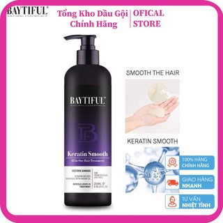 Cặp dầu gội và xả siêu phục hồi baytiful 500ml phục hồi tóc hư tổn chuyên sâu cân bằng độ ẩm cho mái tóc mềm mượt