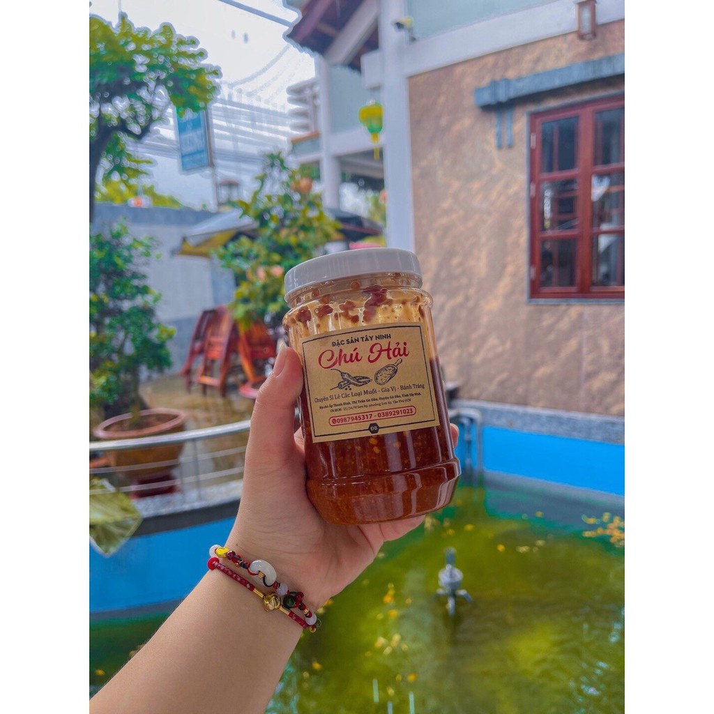 Sốt chấm bánh tráng hải sản Chú Hải